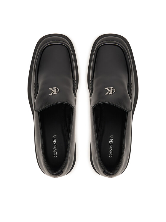Calvin Klein Calvin Klein Poolsaapad Block Heel Loafer Lth Hdw HW0HW03176 Must