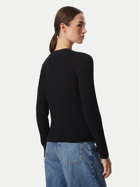 Calvin Klein Jeans Calvin Klein Jeans Kardigán LV047H305G Fekete Regular Fit