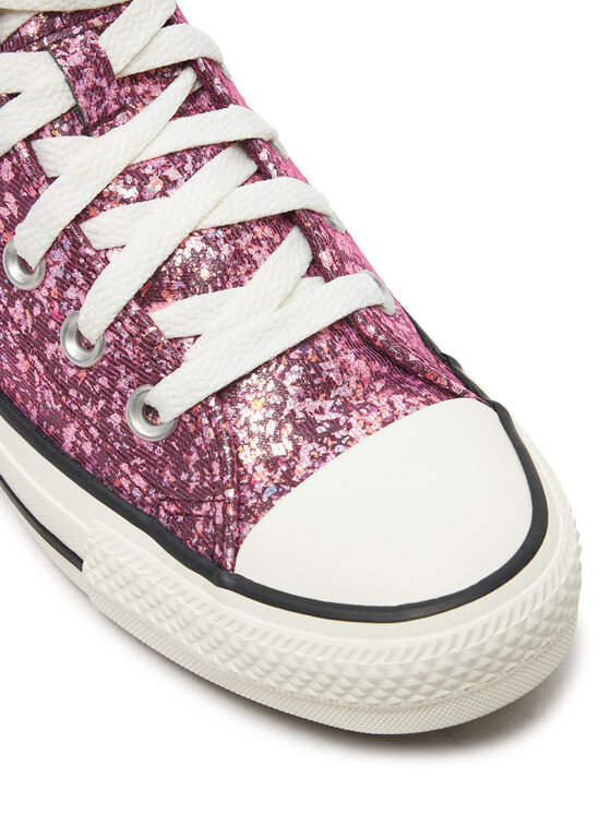 Converse Converse Tenisice Chuck Taylor All Star Glitter Hi A11137C Ružičasta