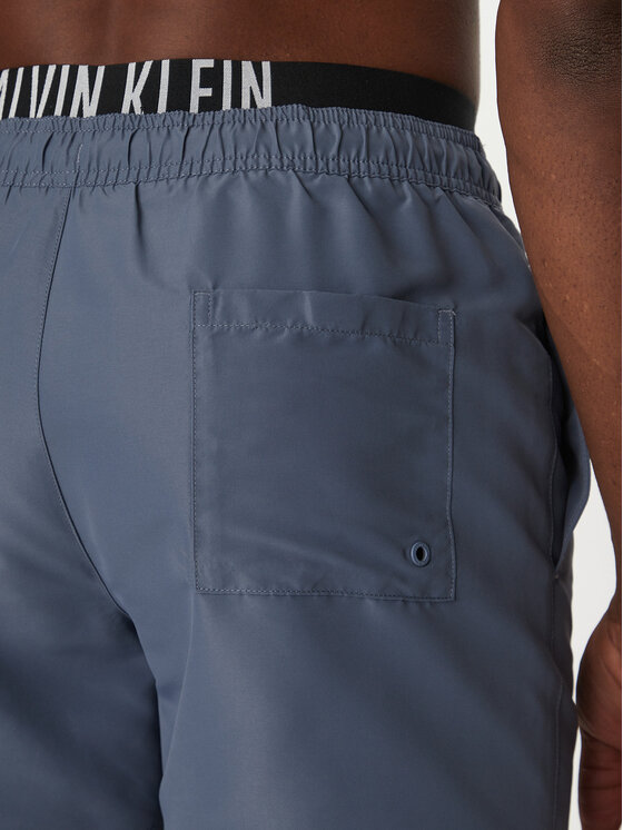 Calvin Klein Swimwear Calvin Klein Swimwear Plaukimo šortai KM0KM01093 Pilka Regular Fit
