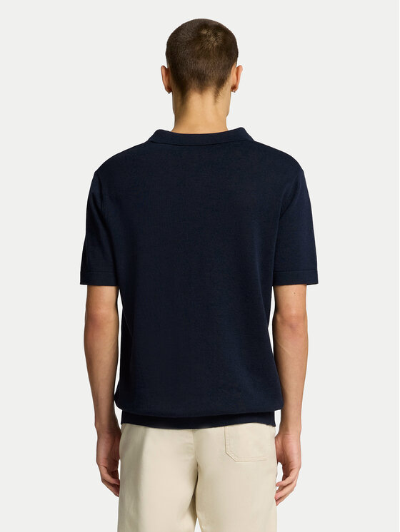 Selected Homme Selected Homme Polo Mattis 16096197 Blu scuro Regular Fit