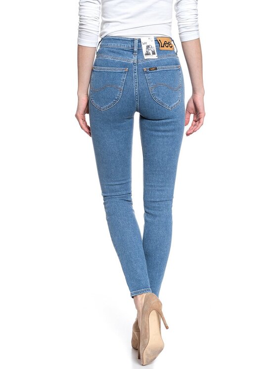 Lee Lee Jeans SCARLETT HIGH Blu Skinny Fit
