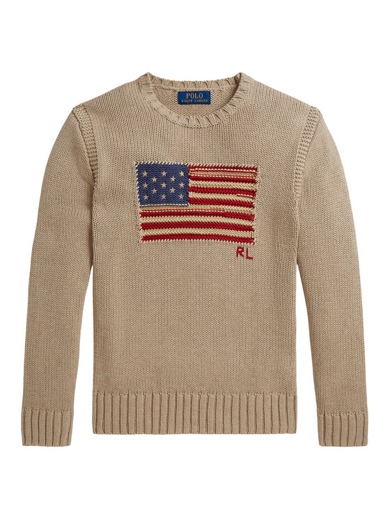 Polo Ralph Lauren Pulover 323B18575001 Bej Regular Fit