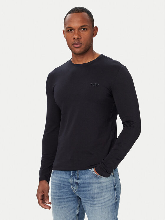 Guess Longsleeve M6YI28 K3733 Bleumarin Regular Fit