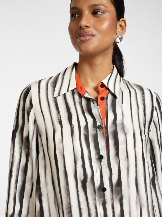 Elena Mirò Elena Mirò Camicia 5009Z000043N001 Nero Regular Fit