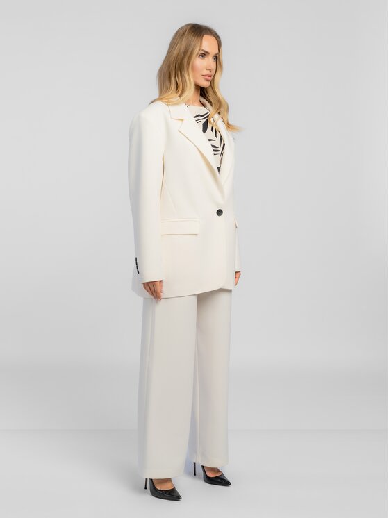 Salme Salme Oblek Adela Béžová Regular Fit