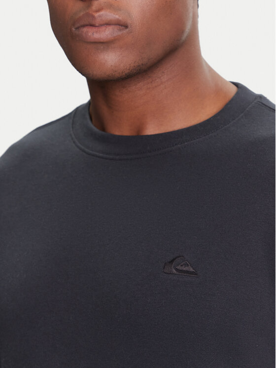 Quiksilver Quiksilver Majica dugih rukava Salt Water Crew EQYFT05158 Crna Regular Fit