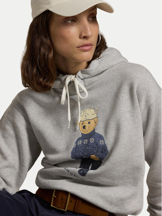 Polo Ralph Lauren Polo Ralph Lauren Mikina 211947964001 Sivá Relaxed Fit