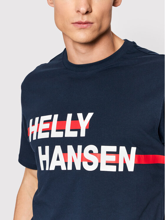 Helly Hansen Helly Hansen T-Shirt Rwb Graphic 53763 Granatowy Regular Fit