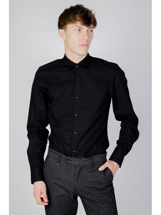Antony Morato Antony Morato Camicia NAPOLI Nero Casual Fit