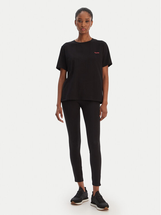HUGO HUGO Legíny 50556812 Černá Slim Fit