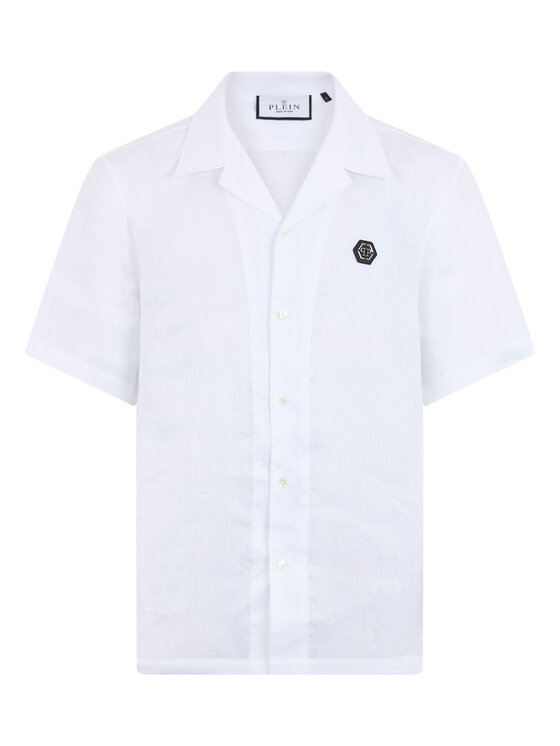PHILIPP PLEIN PHILIPP PLEIN Koszula 30021 Biały Regular Fit