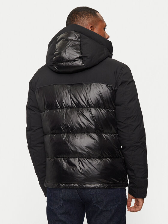 Blauer Blauer Kurtka puchowa 24WBLUC03096 Czarny Regular Fit