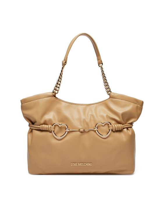 Geantă LOVE MOSCHINO JC4036PP1MLB0105 Bej