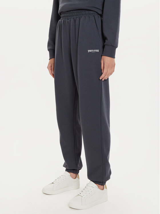 Athlecia Pantaloni trening Giannis W Sweat EA243382 Albastru Regular Fit