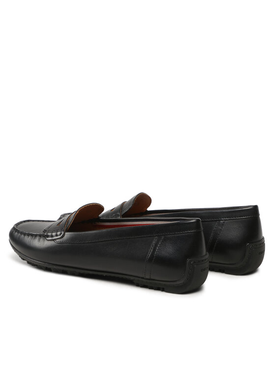 Geox Geox Mokasíny D Kosmopolis + Grip D35RCA 00043 C9999 Černá