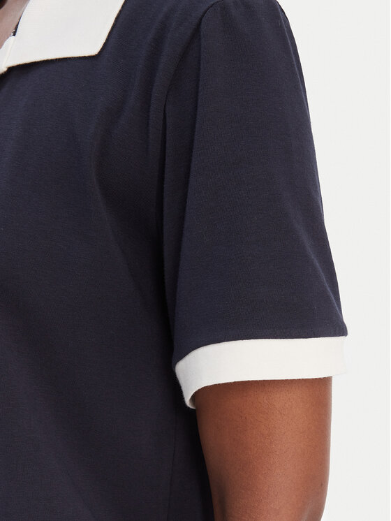 Liu Jo Sport Liu Jo Sport T-krekls TA6176 JS003 Tumši zils Regular Fit