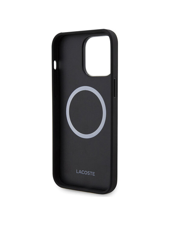 Lacoste Lacoste Etui na telefon iPhone 15 Pro Max Czarny
