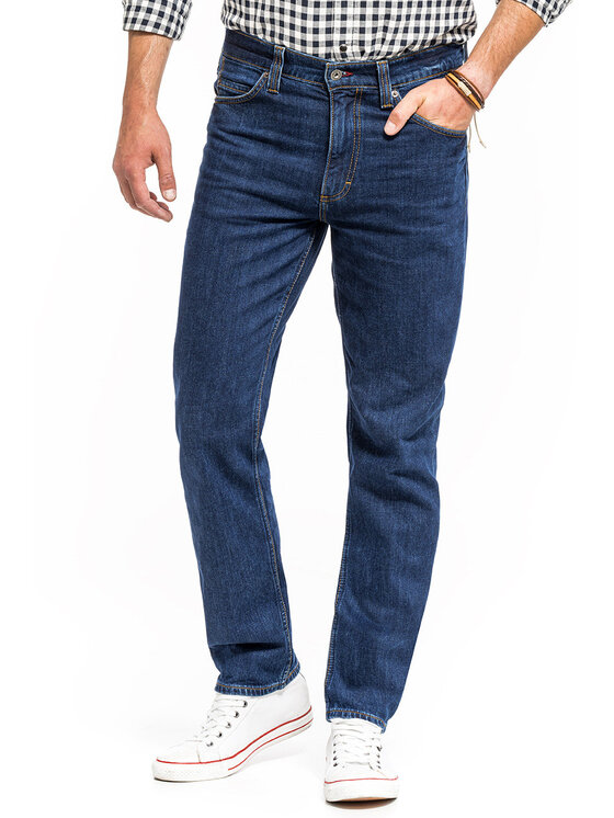 Mustang Mustang Jeansy TRAMPER TAPERED Niebieski Slim Fit