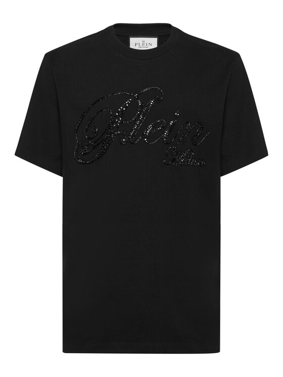 PHILIPP PLEIN PHILIPP PLEIN T-Shirt 27057 Czarny Regular Fit