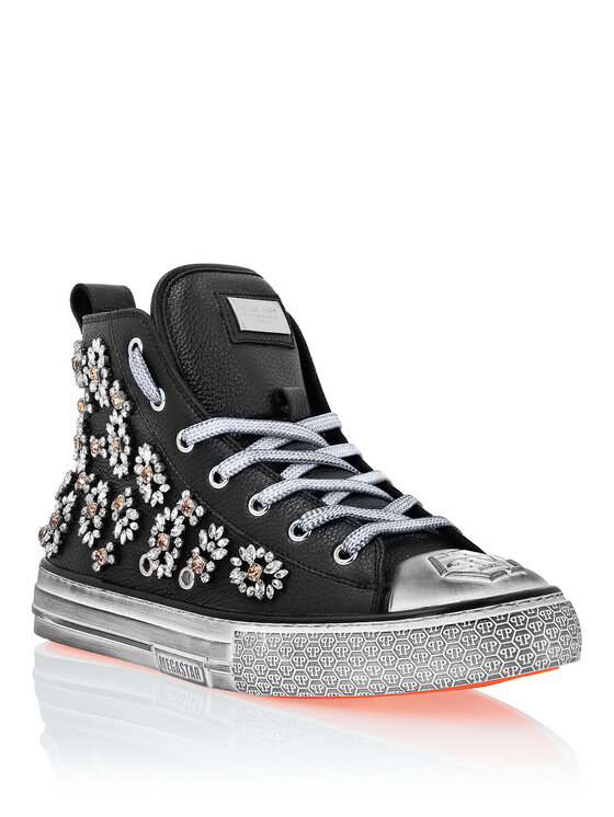 PHILIPP PLEIN PHILIPP PLEIN Sneakersy 10847 Černá