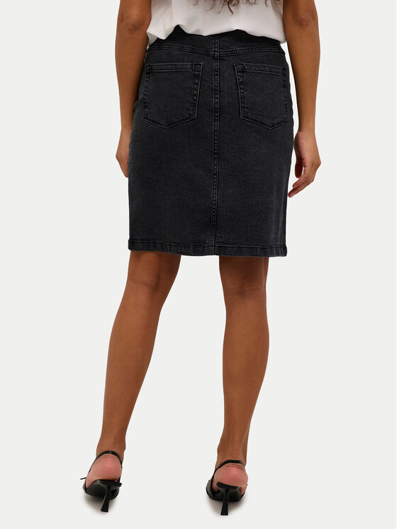 Kaffe Kaffe Jeans suknja Gloria 10508750 Siva Regular Fit