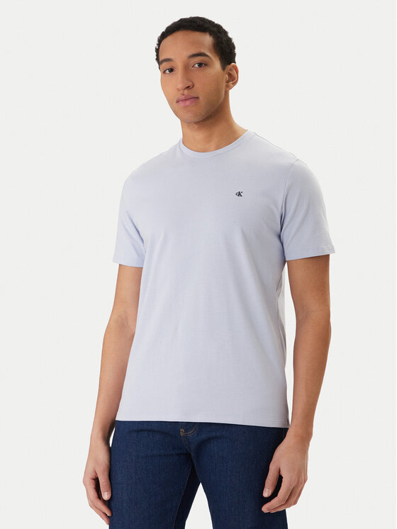 Calvin Klein Jeans Tricou Classic Monogram LV04RD254G Violet Regular Fit