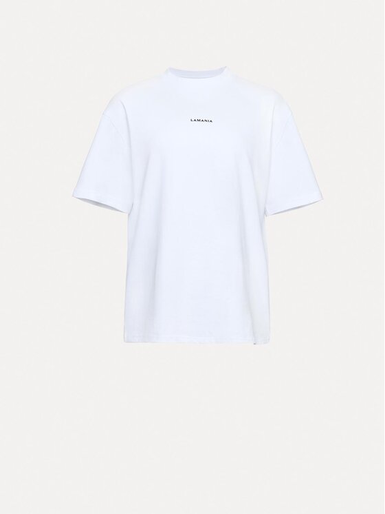 La Mania La Mania T-Shirt RIHO Biały Basic Fit