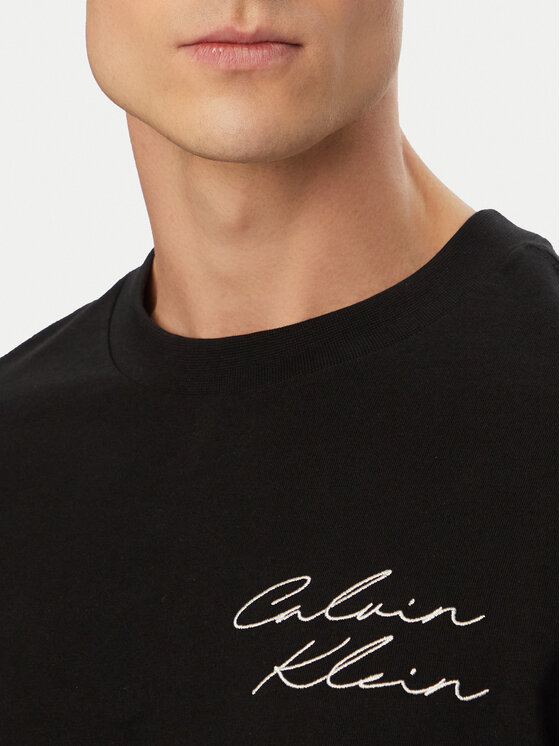 Calvin Klein Jeans Calvin Klein Jeans T-shirt LV04RE828G Crna Regular Fit
