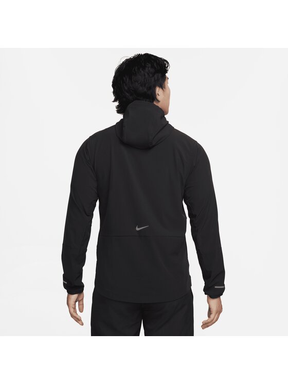 Nike Nike Kurtka do biegania Nike Unlimited Czarny Regular Fit