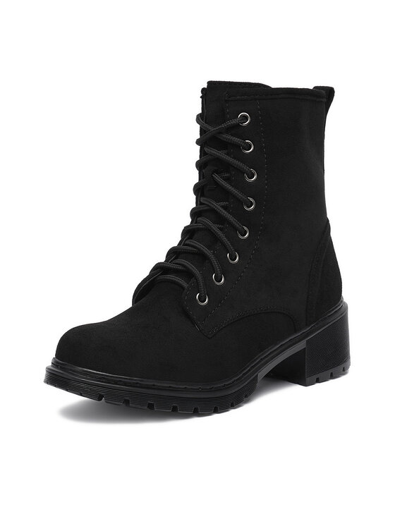 DeeZee DeeZee Schnürschuhe 1898 Schwarz