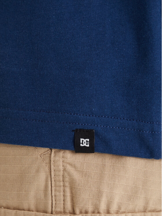 DC Shoes DC Shoes T-krekls Blurry Years EDYZT04363 Tumši zils Regular Fit