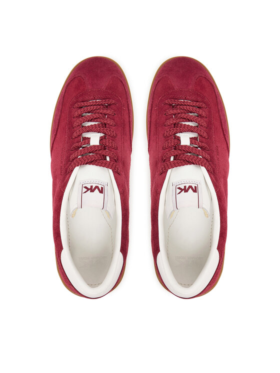 MICHAEL Michael Kors MICHAEL Michael Kors Sneakersy Wilton 42T5WLFS1S Bordová