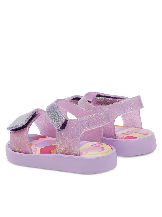 Melissa Melissa Sandály Mini Melissa Jump Print Bb 33663 Fialová