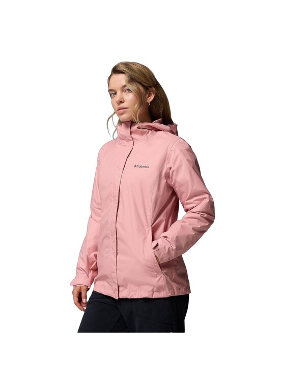 Columbia Columbia Kurtka przeciwdeszczowa Arcadia II Jacket Różowy Regular Fit