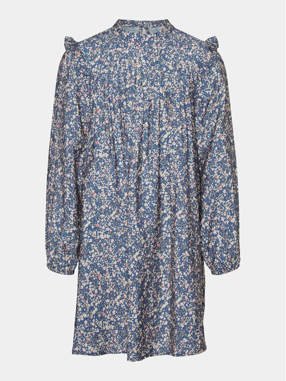 Vero Moda Girl Vero Moda Girl Vsakodnevna obleka Iris 10301871 Modra Regular Fit