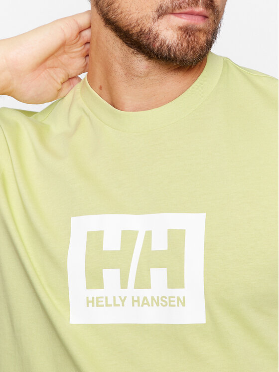 Helly Hansen Helly Hansen Marškinėliai Box 53285 Žalia Regular Fit