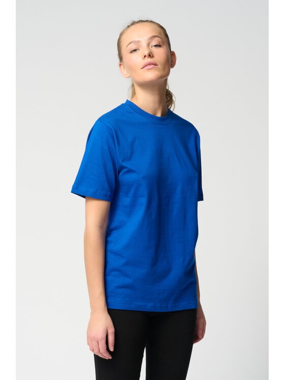 TeeShoppen TeeShoppen T-Shirt 'Oversized Collection' Niebieski Oversize