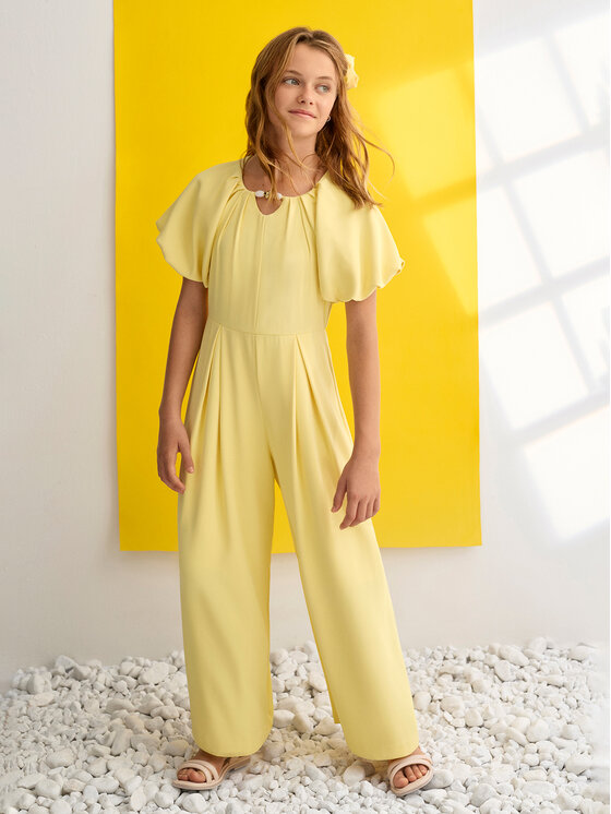Abel & Lula Abel & Lula Jumpsuit 5275 Giallo Regular Fit