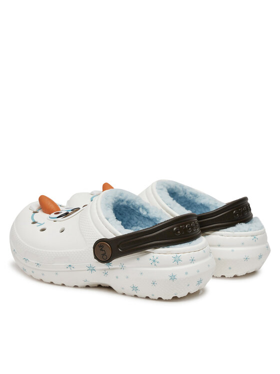 Crocs Crocs Şlapi Classic Frozen Olaf Clog Kids 210234 Alb
