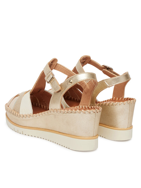 Pikolinos Pikolinos Sandalen Aguadulce W3Z-1836Clc1 Goldfarben