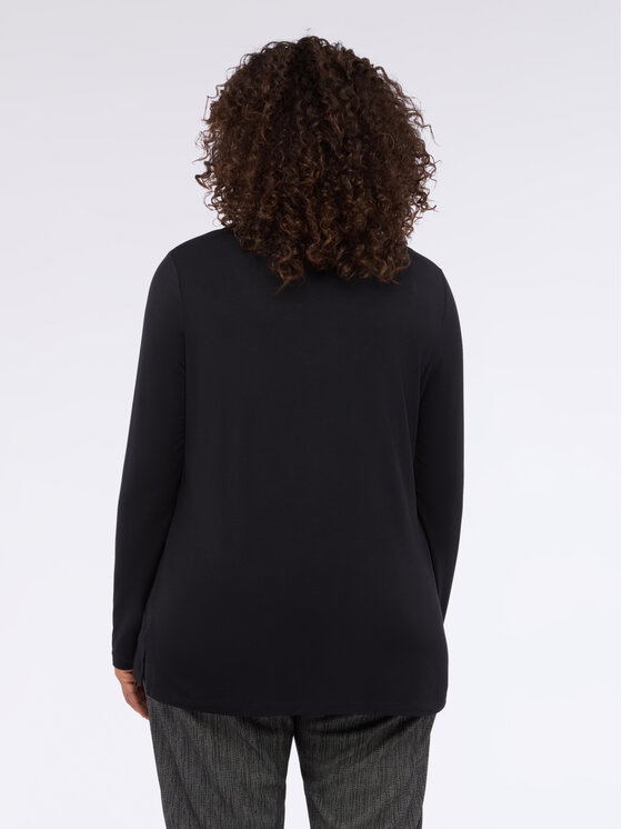 Fiorella Rubino Fiorella Rubino T-shirt G090L008766N033 Nero Regular Fit