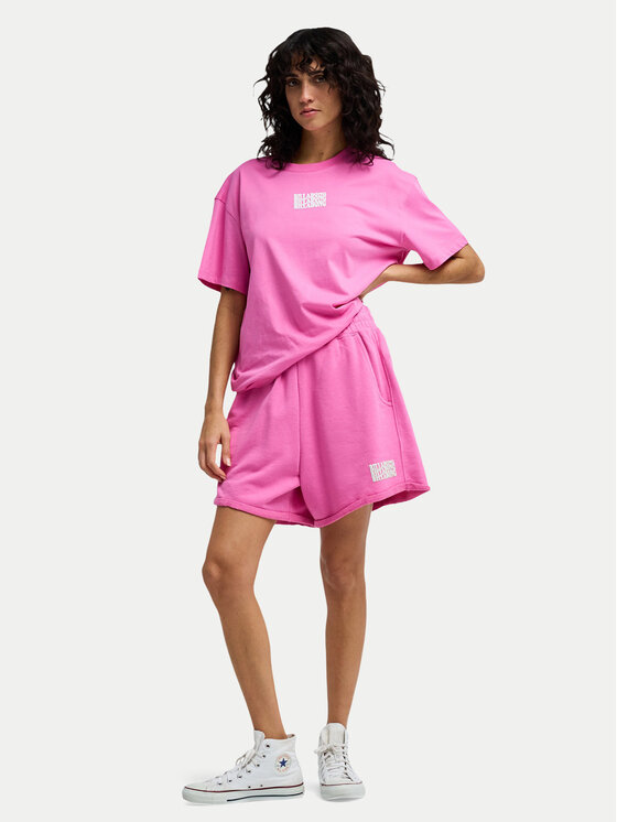 Billabong Billabong Športové kraťasy So Typical EBJFB03004 Ružová Loose Fit