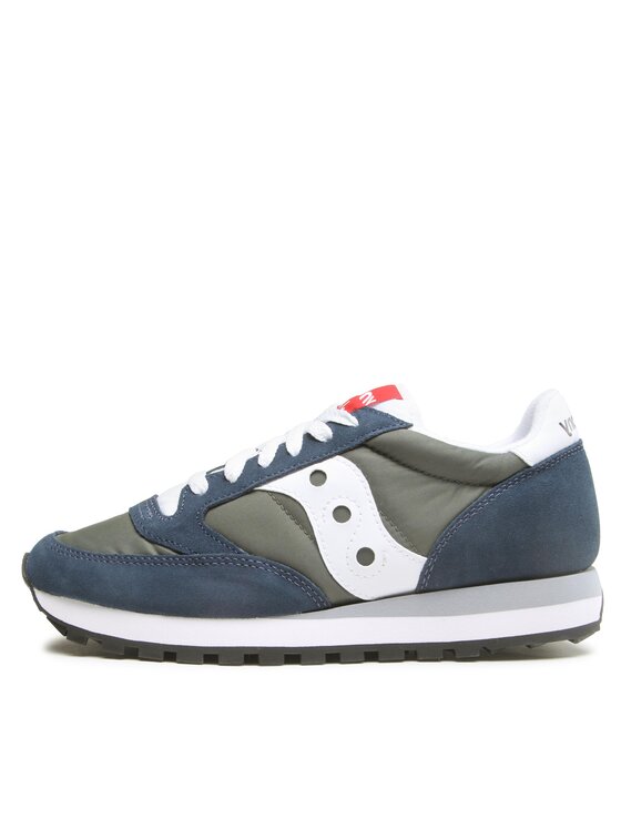 Saucony Jazz Original Uomo S2044 311 - Sneaker In Pelle Scamosciata E Nylon, Rosso E Bianco, Intersuola EVA - Taglia 42 2/3 (9 UK) - 6