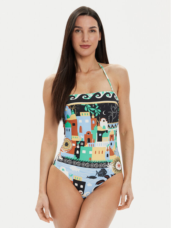 Seafolly Seafolly Costum de baie Atlantis 11099-127 Colorat