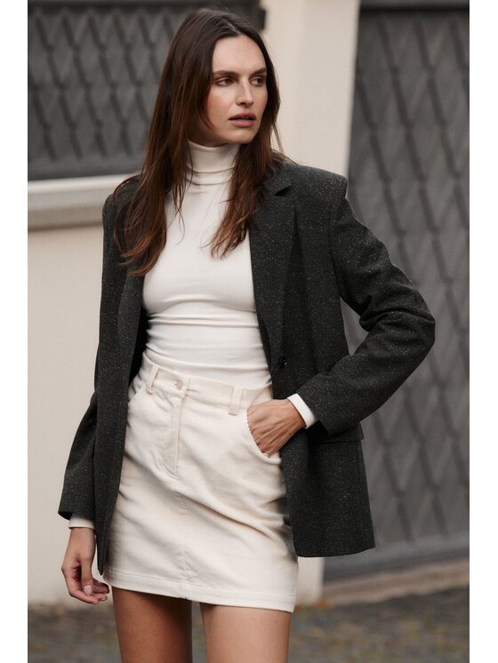 NAGO NAGO Marynarka N2024 Zielony Oversize