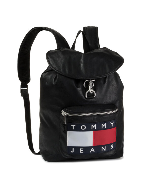Tommy Jeans Tommy Jeans Ruksak Tjm Heritage Leather Backpack AM0AM05260 Čierna