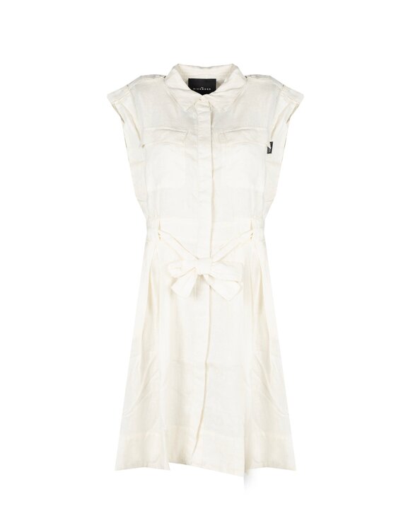 John Richmond John Richmond Vestito HWP24036VE Bianco Regular Fit