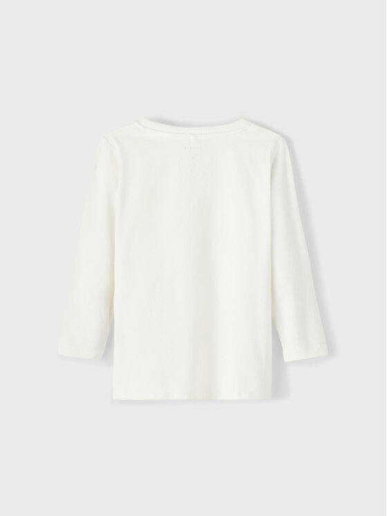 NAME IT NAME IT Μπλουζάκι 13212872 Λευκό Regular Fit