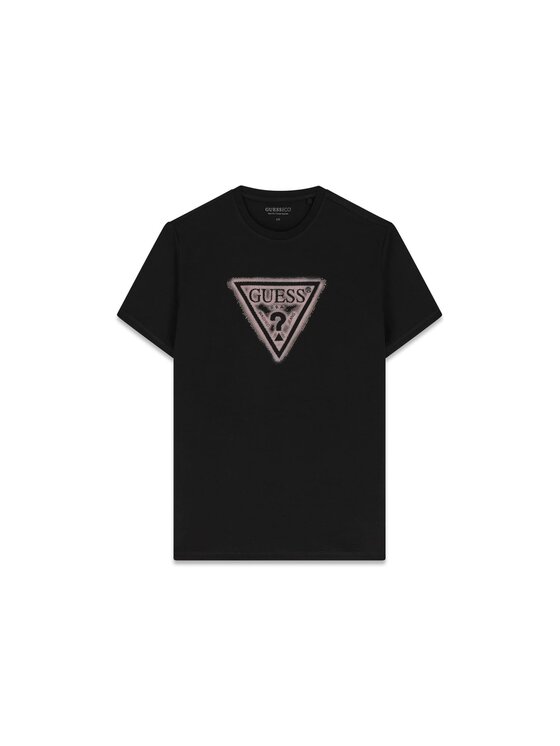 Guess Guess T-Shirt 183983 Czarny Classic Fit